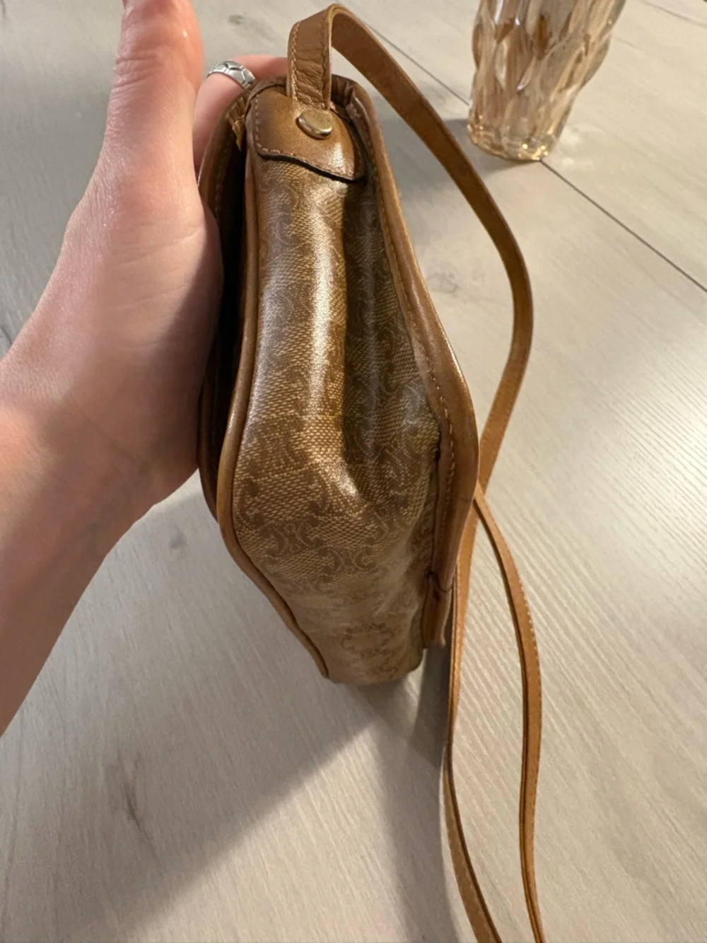 Celine Brown Monogram‎ Crossbody Bag